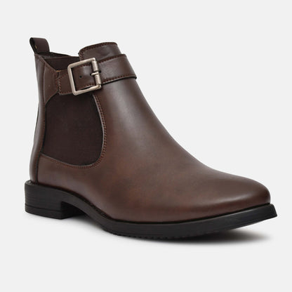 Brown Genuine Leather Boots