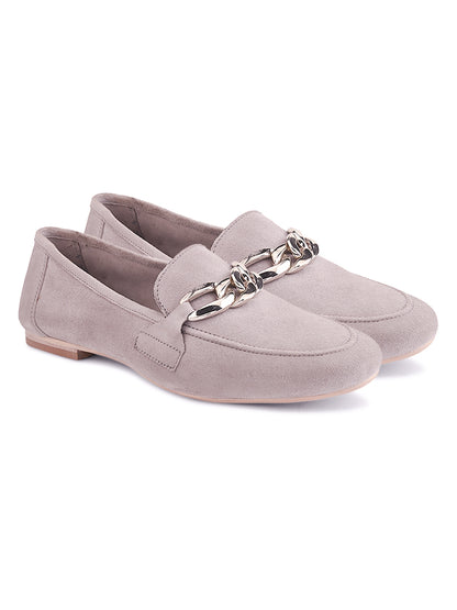 Casual Liliac Leather Ballerinas