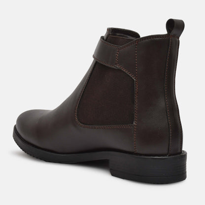 Brown Genuine Leather Boots