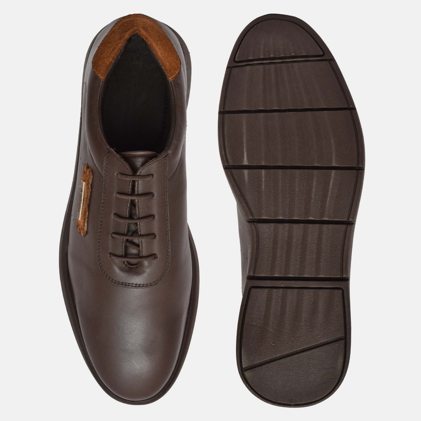 Brown Genuine Leather Casual Shoes