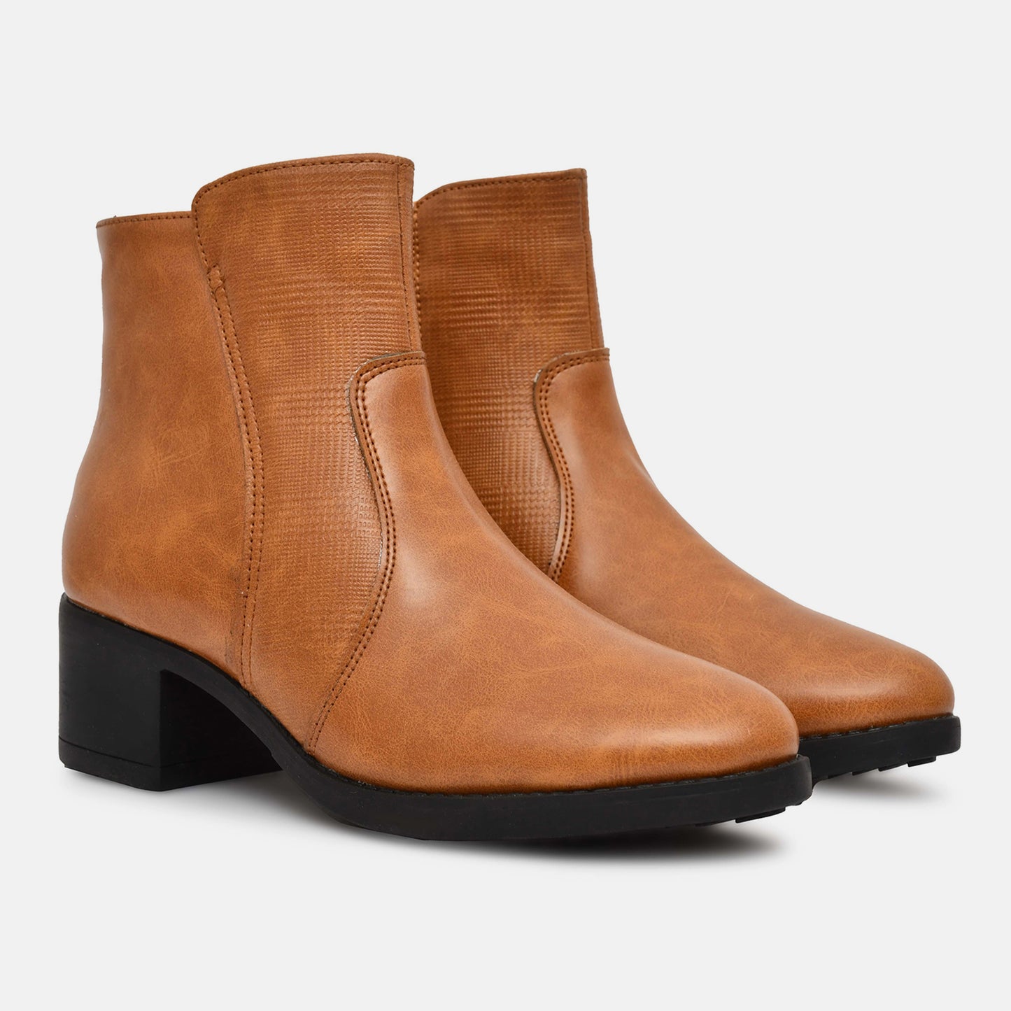 Tan Genuine Leather Boots