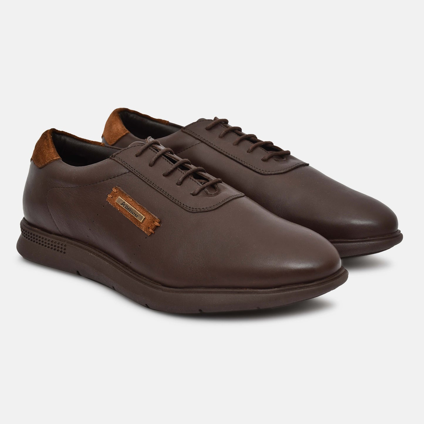 Brown Genuine Leather Casual Shoes