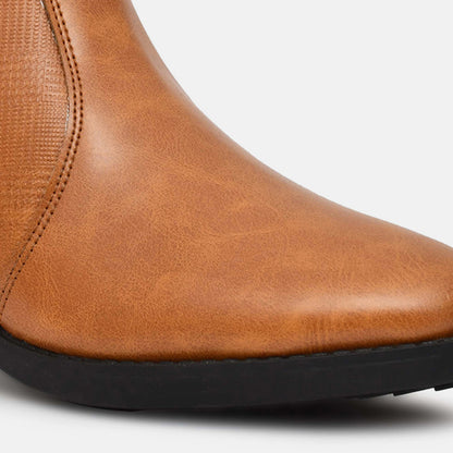 Tan Genuine Leather Boots